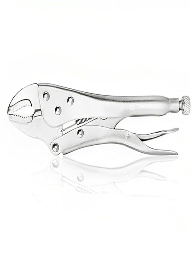 ZIODIC Curved Jaw Locking Pliers, 10" Curved Jaw Pliers- Carbon Steel Vise Grips - Hardened Milled Jaws for Maximum Grip - Classic Trigger Release - Image 1